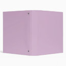Search for pastel purple color binders Minimalist