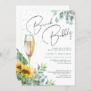Search for sunflower bridal shower invitations Eucalyptus