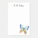 Search for butterfly post it notes Rainbow