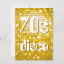 Search for 70s disco invitations Glitter