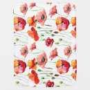 Search for poppy flower blankets Red