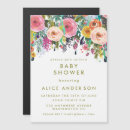 Search for baby shower invitation magnets Floral