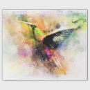 Search for hummingbird wrapping paper Blue