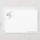 Search for black thank you cards Calligraphy