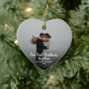 Search for 1st together ornaments Newlyweds