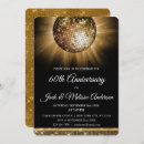 Search for 60th wedding anniversary invitations Black