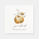Search for pumpkin napkins Autumn colors