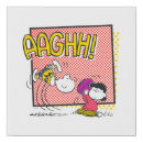 Search for funny football posters Charlie brown