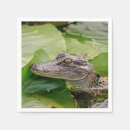 Search for alligator napkins Animal