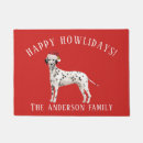 Search for christmas dog doormats Happy howlidays