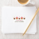 Search for cupcake return address labels Sprinkles