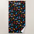 Search for dinosaur beach towels T rex