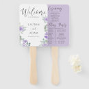 Search for lilac wedding programs Watercolor