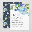 Search for hydrangea bridal shower invitations Botanical