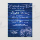 Search for evening bridal shower invitations Rustic