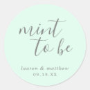 Search for mint wedding stickers Elegant