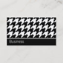 Search for houndstooth business cards stylish