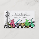 Search for clarinet business cards Teacher