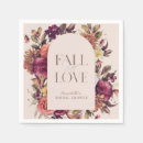 Search for fall in love napkins Flower