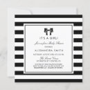 Search for black and white striped invitations Stripes
