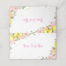 Search for lemon place cards Summer