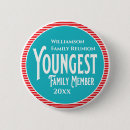 Search for family reunion buttons Vintage