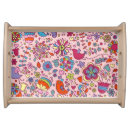 Search for colorful serving trays Blue