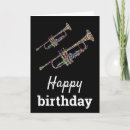Search for trumpet birthday cards Music