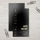 Search for real foil business cards Black and gold