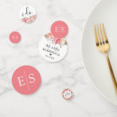 Search for wedding confetti Initials