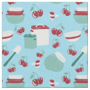 Search for vintage kitchen fabric Cherries
