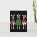 Search for zebra christmas cards Safari