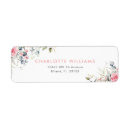 Search for bridal shower return address labels Watercolor flowers