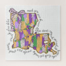 Search for mardi gras puzzles Louisiana