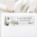Search for fox return address labels Watercolor