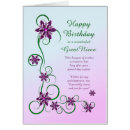 Search for great niece birthday cards Floral