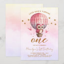 Search for look whos one invitations Cute