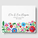 Search for mexican wedding guest books Colorful