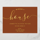 Search for bought a house invitations Change of address