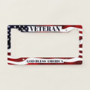Search for patriotic license plate frames Stars