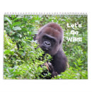 Search for gorilla calendars Zebra