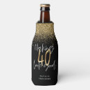 Search for 40th birthday can coolers Typography