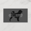 Search for water business cards Dog