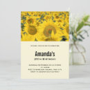 Search for sunflower background invitations Photograph
