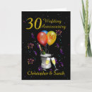 Search for 30th anniversary cards Thirtieth