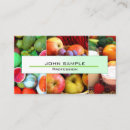 Search for grocery business cards Nutritionist