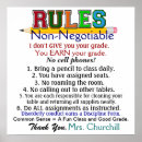 Search for school rules posters Teacher