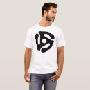 Search for 45 record adapter tshirts Retro