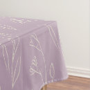 Search for purple flower tablecloths Botanical