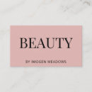 Search for esthetician business cards Typography